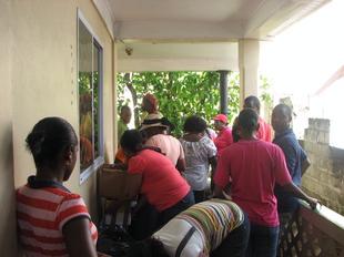 Image #42 - Hurricane Tomas Relief Effort (distribution of goods in Soufriere town)